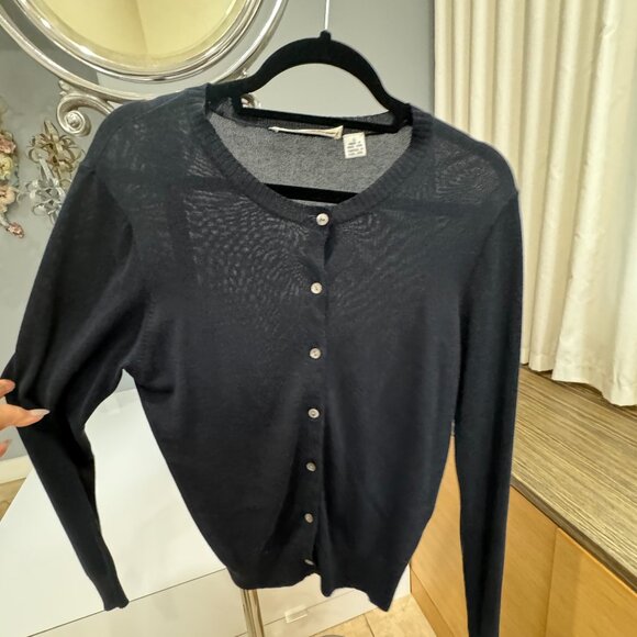 Anne Klein Navy Cardigan - Picture 8 of 10